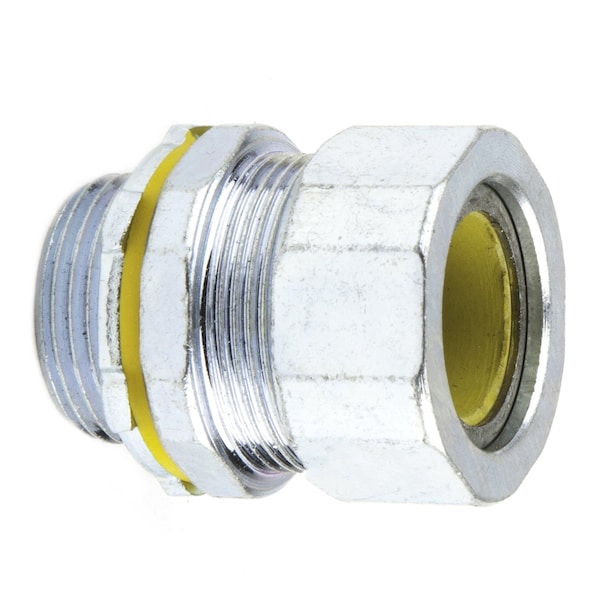 Dottie L.H. Dottie 3/4'' Steel Strain Relief Connector (Yellow Grommet), 10PK SR75B750 - main